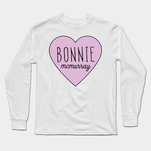 Letterkenny Bonnie McMurray Simple Heart Long Sleeve T-Shirt by PincGeneral